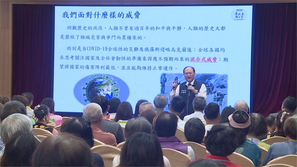 馬太鞍將滿週年　季連成談防災韌性　答應擔任張峻防災顧問
