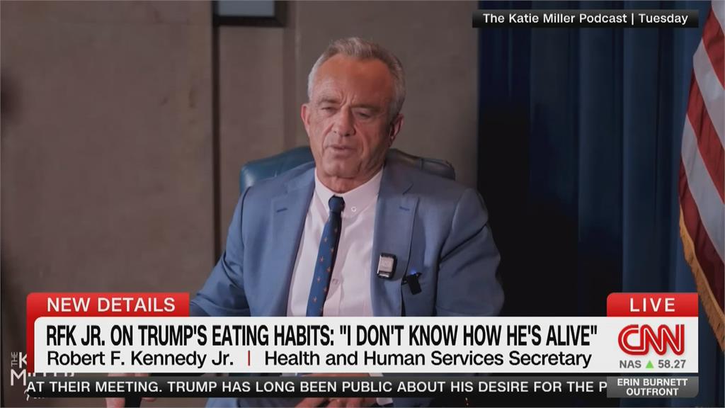 川普飲食習慣引熱議　美衛長：不知道他怎能活到現在