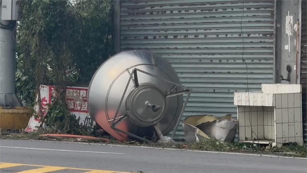 丹娜絲重創嘉義縣市　部分地區仍斷水電、義竹鄉滿目瘡痍