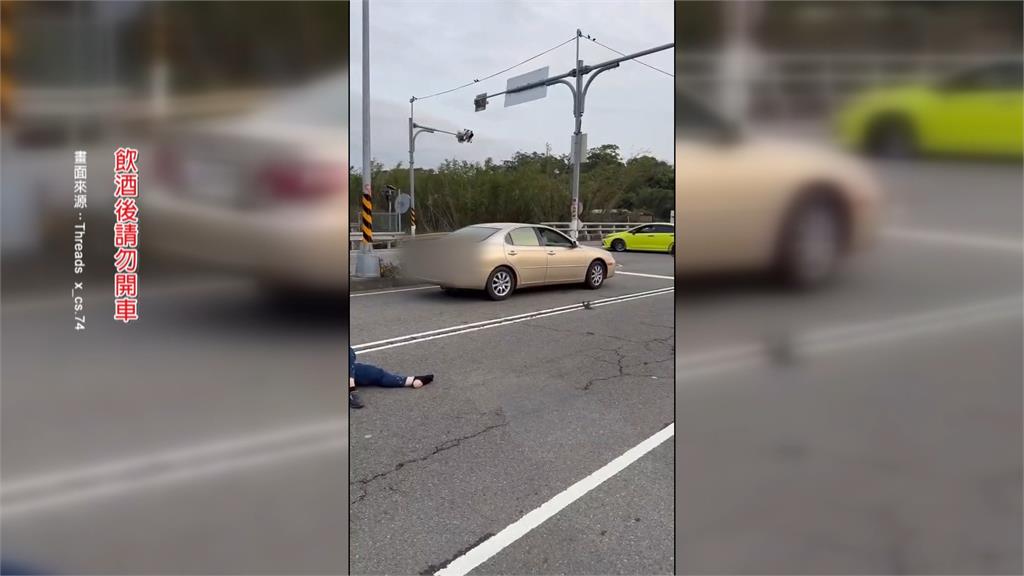 擦撞騎車雙載老夫妻 苗栗駕駛疑酒駕竟落跑