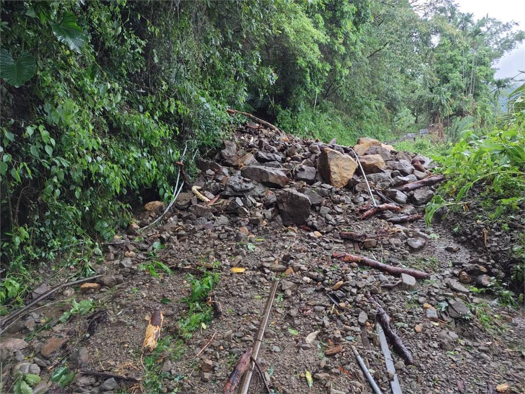 凱米颱風釀樹倒+土石崩塌 阿里山林鐵全線8月底前暫停營運