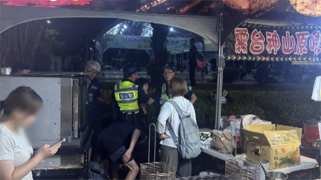 龍舟賽攤販爆砍人! 爆口角員工持菜刀砍傷同事