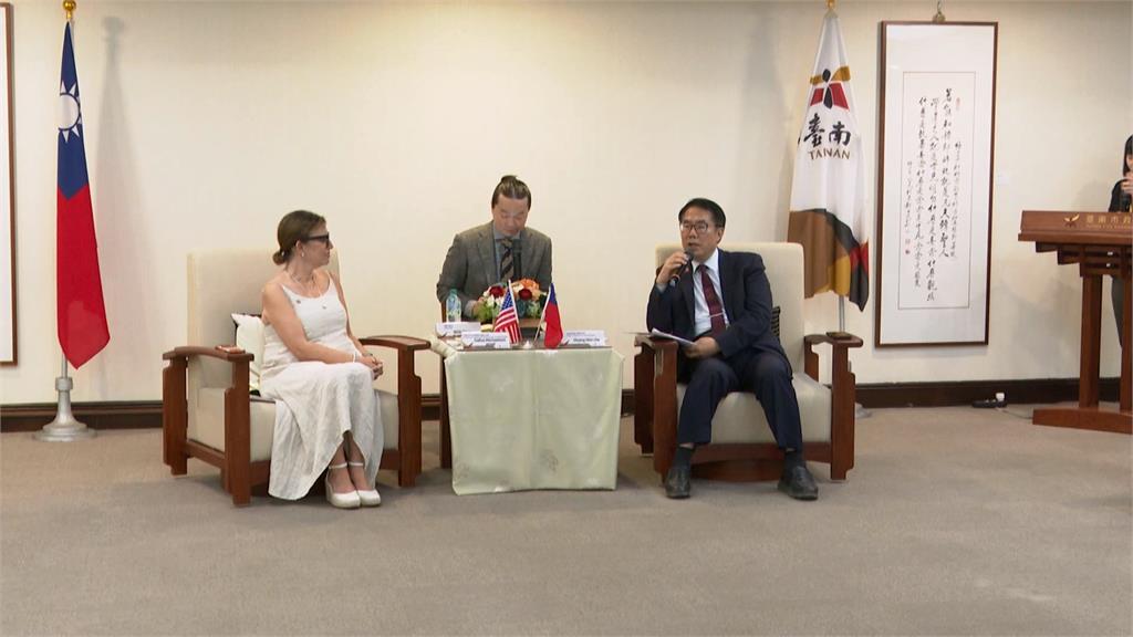 美國跨州議會領袖團訪台南 黃偉哲:希望有更多深入交流