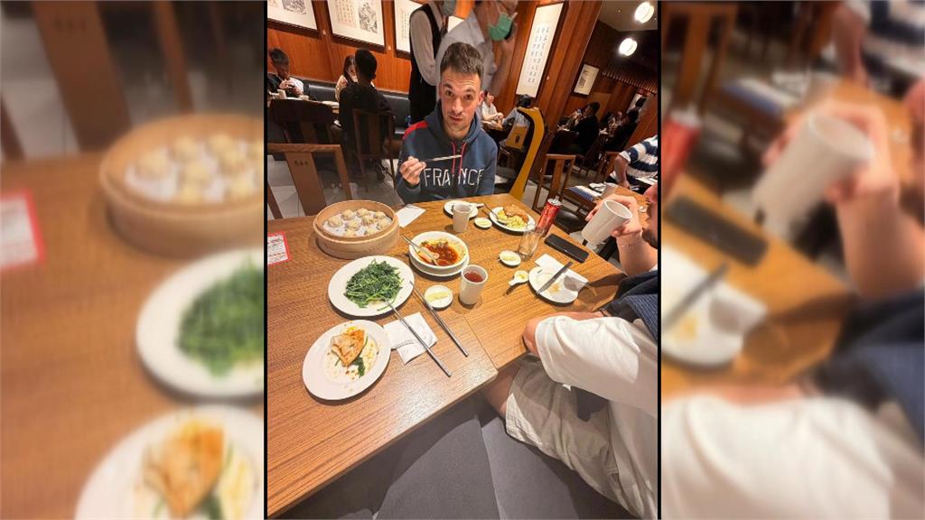 獨／還記得跟小林同學交手的他嗎？　法國「眼鏡哥」現身高雄曝做了這些事