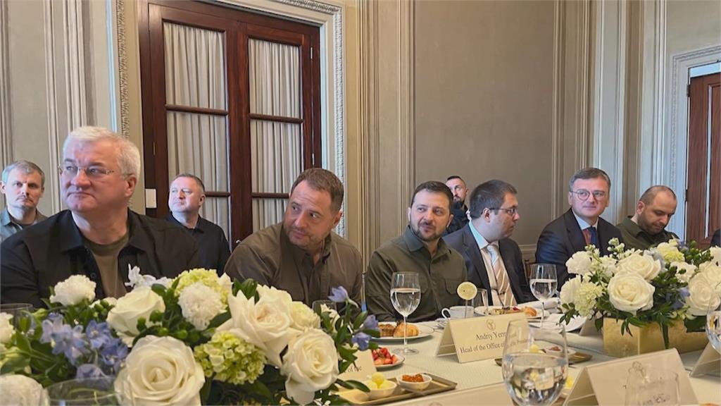 澤倫斯基再訪白宮　拜登宣布軍援烏克蘭3.25億美元