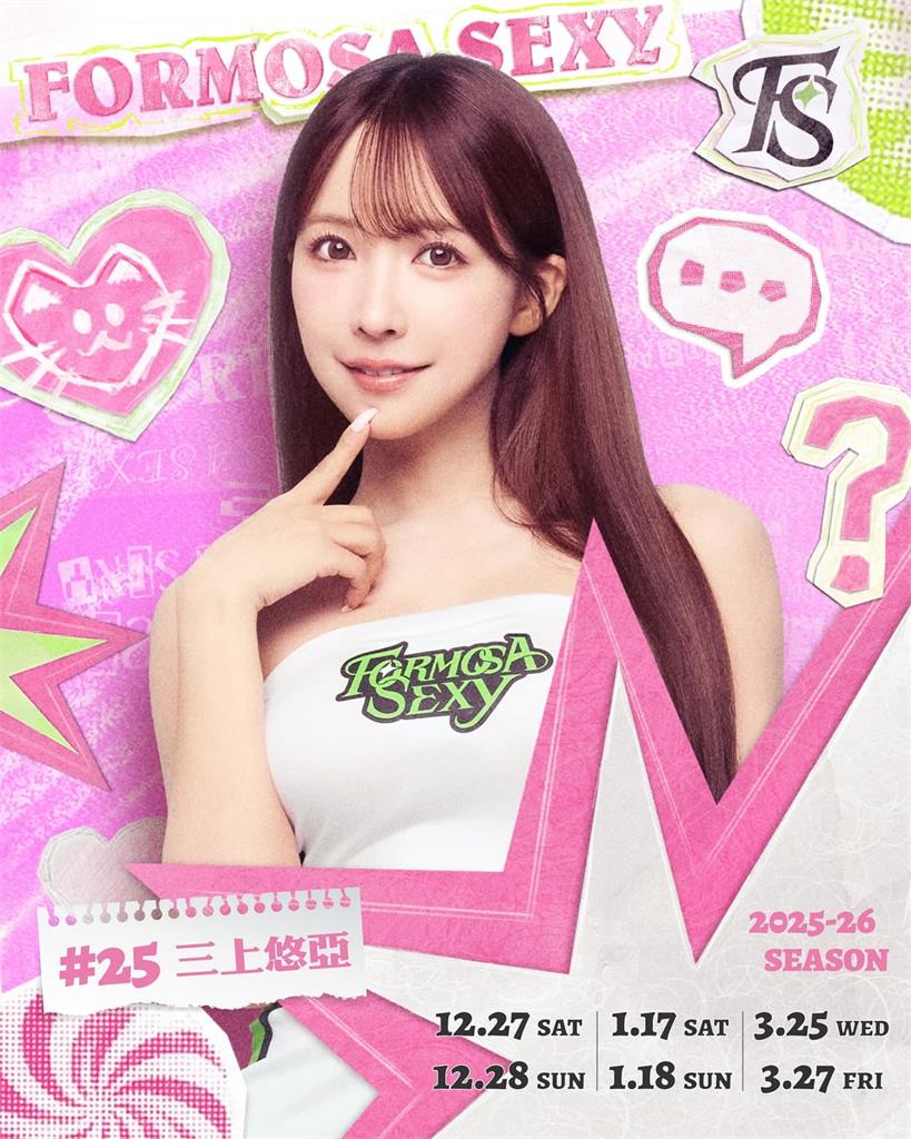 啦啦隊(影)／下周末本季應援初登板！「夢想家女神」三上悠亞四套制服搶先看全網暴動