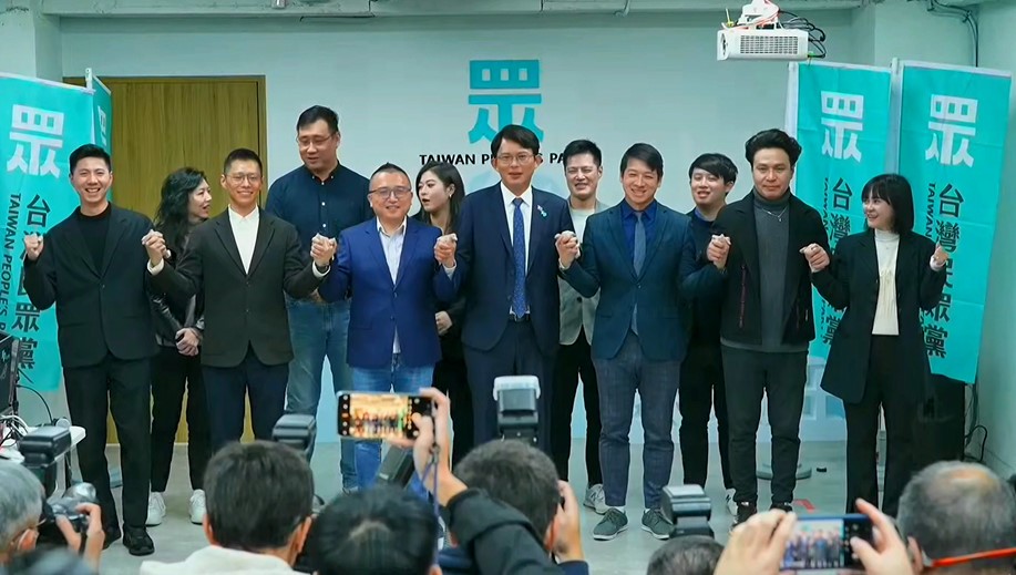 黃國昌正式接掌民眾黨主席 2/22參與反罷免活動秀肌肉