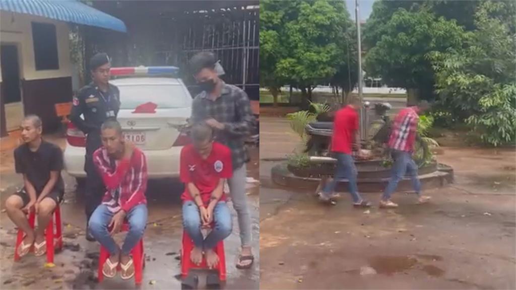 飆車猴路上炫技被逮　柬國警方「3手段再教育」網笑：可愛多了