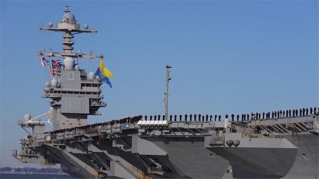 美委緊張升溫！　最強航母「福特號」打擊群部署加勒比海