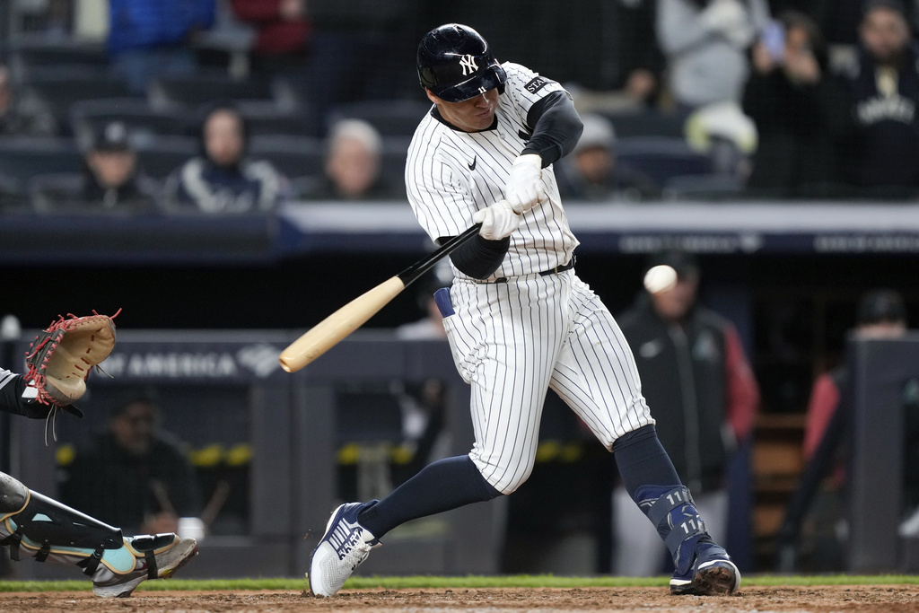 MLB(影)/「魚雷球棒」好犀利!沃爾皮第四轟出爐 比去年快了31場就達標