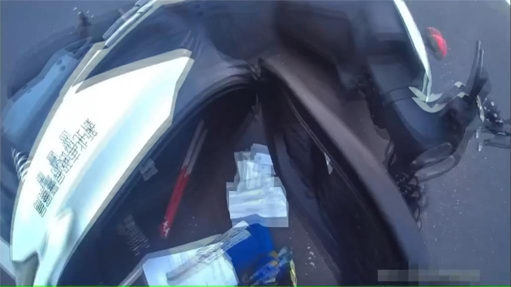毒駕拒檢踹倒警車後開溜　所長狂追飛撲肉身壓制