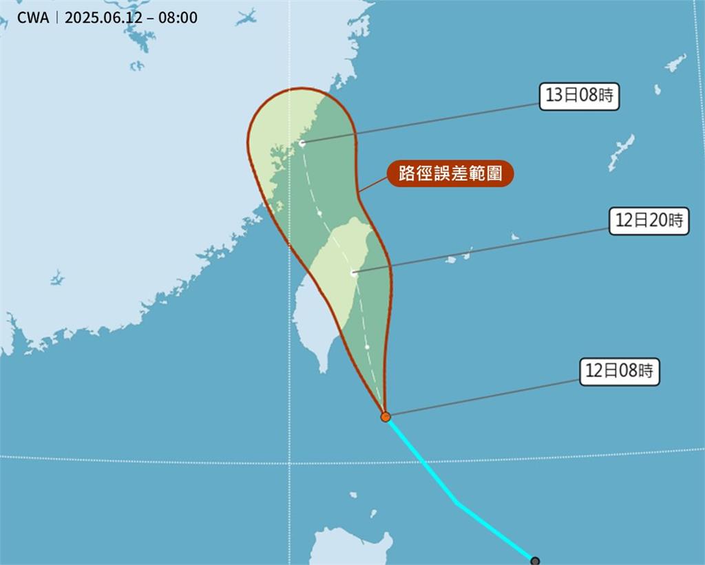 蝴蝶殘骸「TD02」今晚侵台!「這縣市登陸」穿心撞山…最新路徑曝光