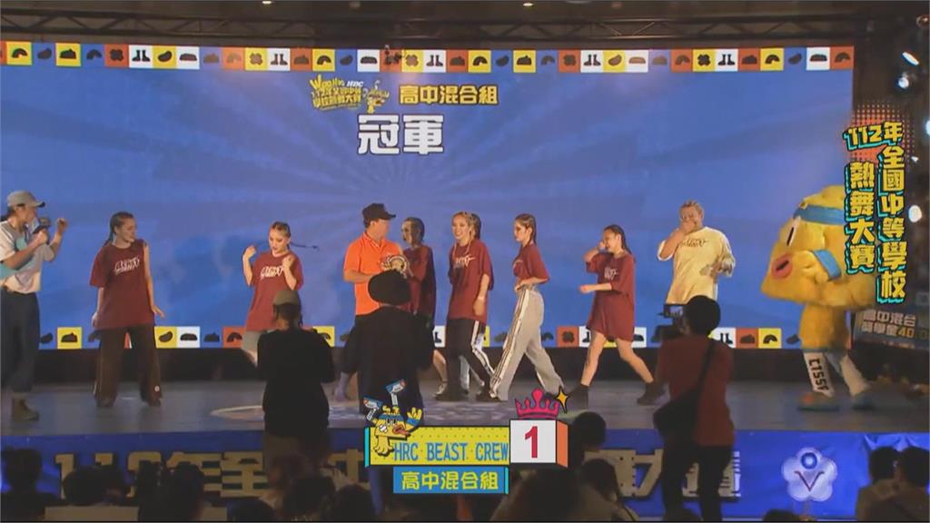 全國中等學校熱舞總決賽　舞蹈童星「左左右右」大秀舞技
