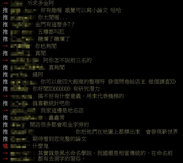 鄉民「曬1圖」曝小七店名愛用字!「鑫」僅排第4 網笑:你統計系?