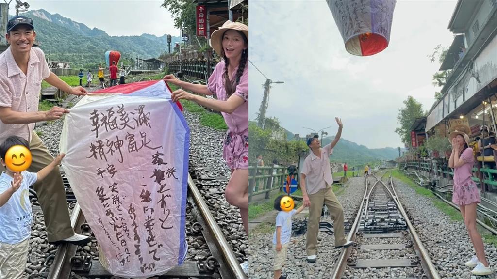 網紅夫妻「鐵道上放天燈」慘吞4萬罰單！林志玲一家「踩雷卻0處分」遭網噴
