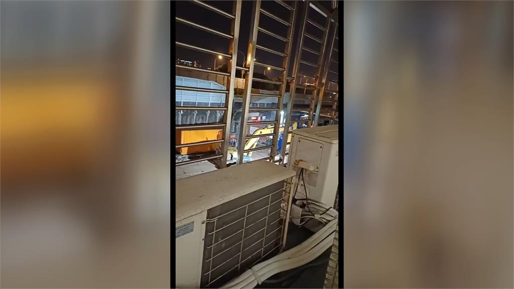 北市第一果菜市場改建施工到夜晚 噪音轟炸居民 周邊民宅龜裂掉磚