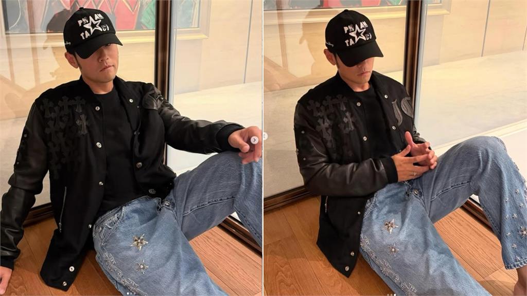 周杰倫摟妻放閃「牆上名畫440萬」　又曬「坐地帥照」網驚：牛仔褲600多萬！