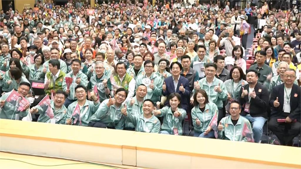 賴瑞隆百工百業後援總會成立　賴總統大讚：如同隆捲風