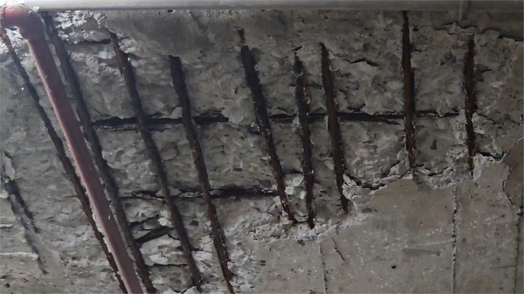 宜蘭30年大樓B3鋼筋外露！　民眾憂公安疑慮