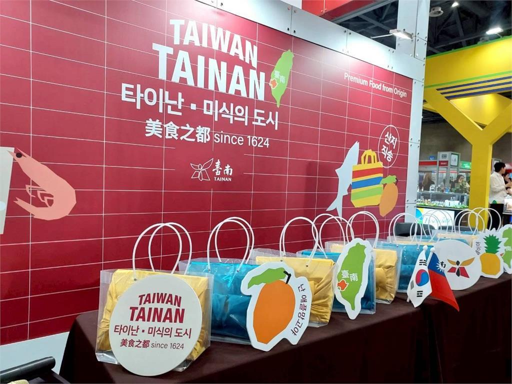 臺南特產品快閃首爾 黃偉哲邀韓國民眾品味