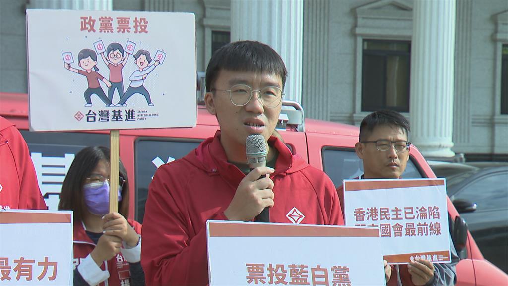 港人開小胖卡全台宣講　「珍惜選票　別讓台灣變香港」