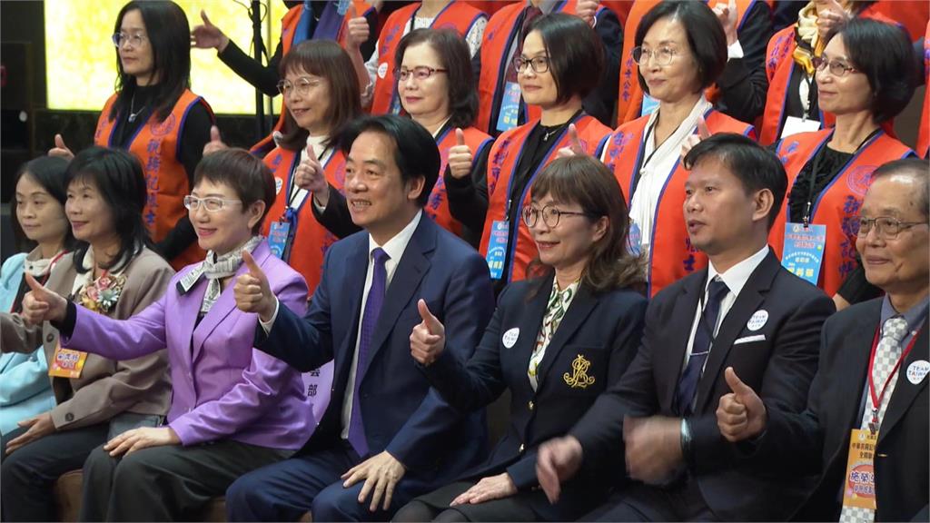 支持卓榮泰不副署財劃法 賴總統出席感恩餐會播影片批藍白