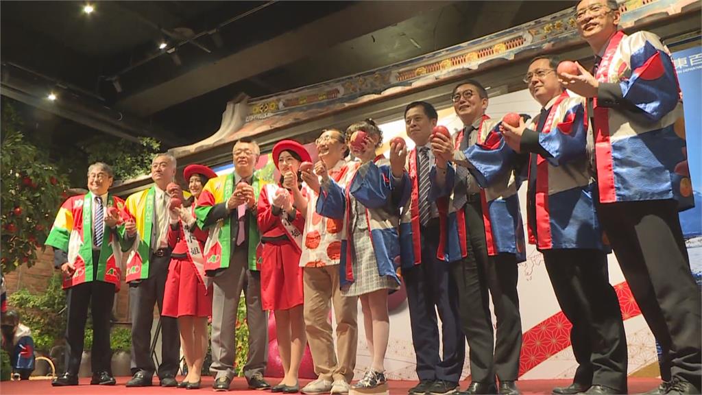 蘋果祭來了! 青森縣知事來訪 宣傳家鄉農特產