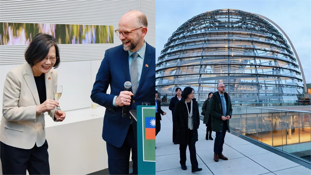 德國迎接小英超嗨！謝志偉揭「2背後關鍵」：柏林充滿台灣旋風+蔡英文魅力