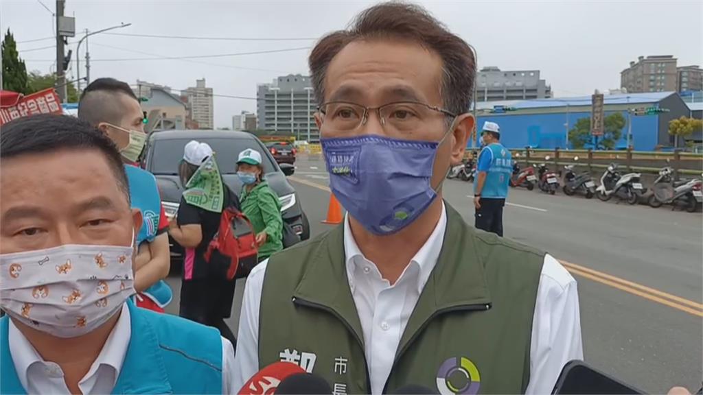 馬英九現身張善政萬人大造勢 話還沒講!台下觀眾空一半