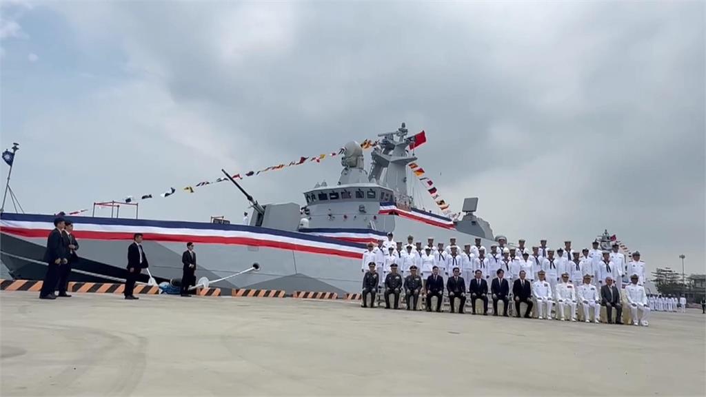 丹江軍艦成軍加入戰鬥序列　賴總統：國艦國造實踐和平