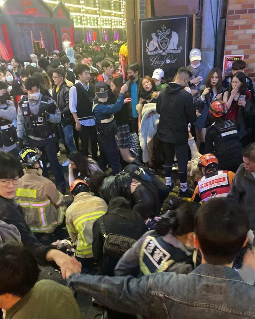 南韓梨泰院驚傳「踩踏事故」 已釀59死、150傷