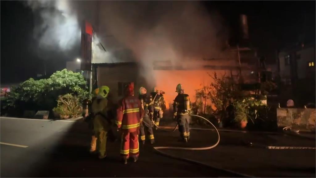 快新聞／憾！高雄大樹汽車保養廠凌晨遭祝融　1女命喪火窟