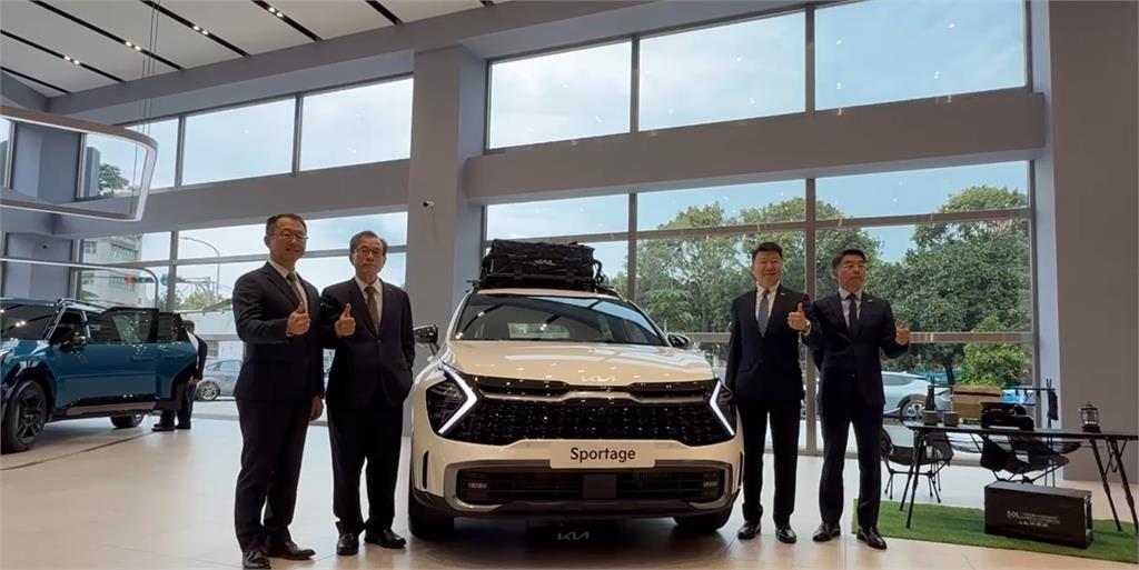 韓國汽車大廠Kia深耕台灣 南台中展示中心盛大開幕