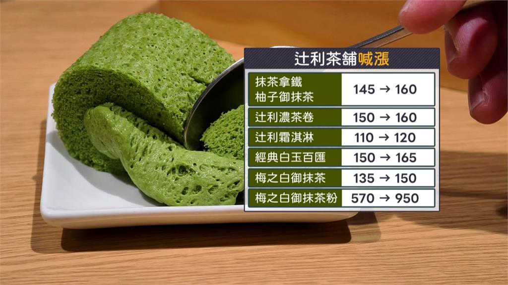 日本抹茶荒 兩年內價格連三漲! 兩大抹茶專賣店喊漲