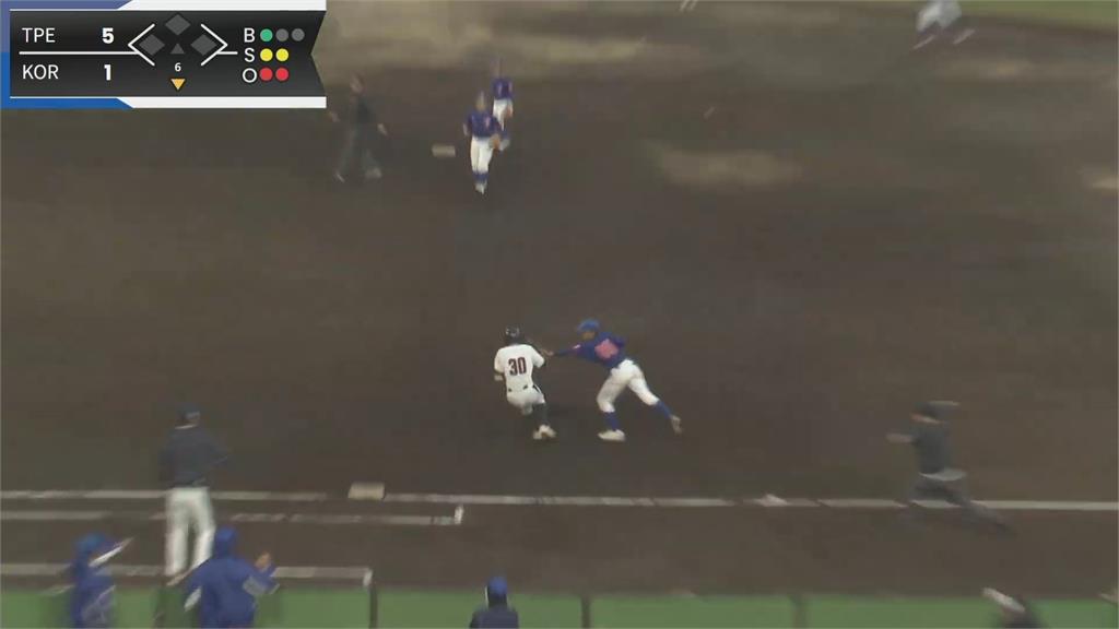 棒球(影)/再一座金盃入手!U12亞洲盃台灣5:1抗韓成功勇奪冠軍