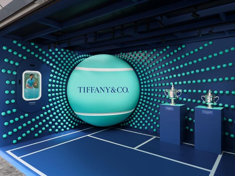 網球/看過黃金打造又鑲鑽的網球拍嗎?超大「Tiffany藍色網球」充滿濃濃時尚風