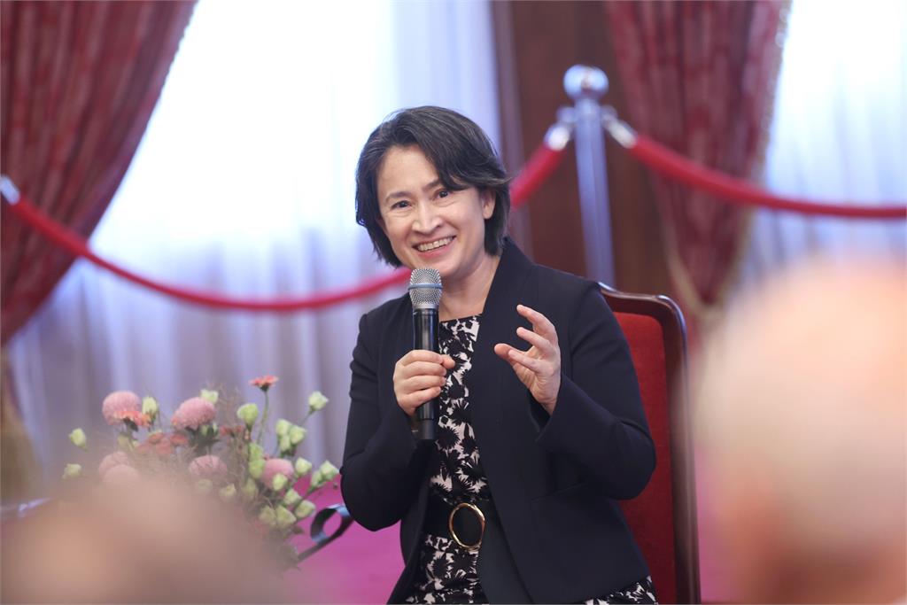 快新聞/接見IPAC訪團 蕭美琴:台灣正努力提升自我防衛、民主、社會及經濟韌性