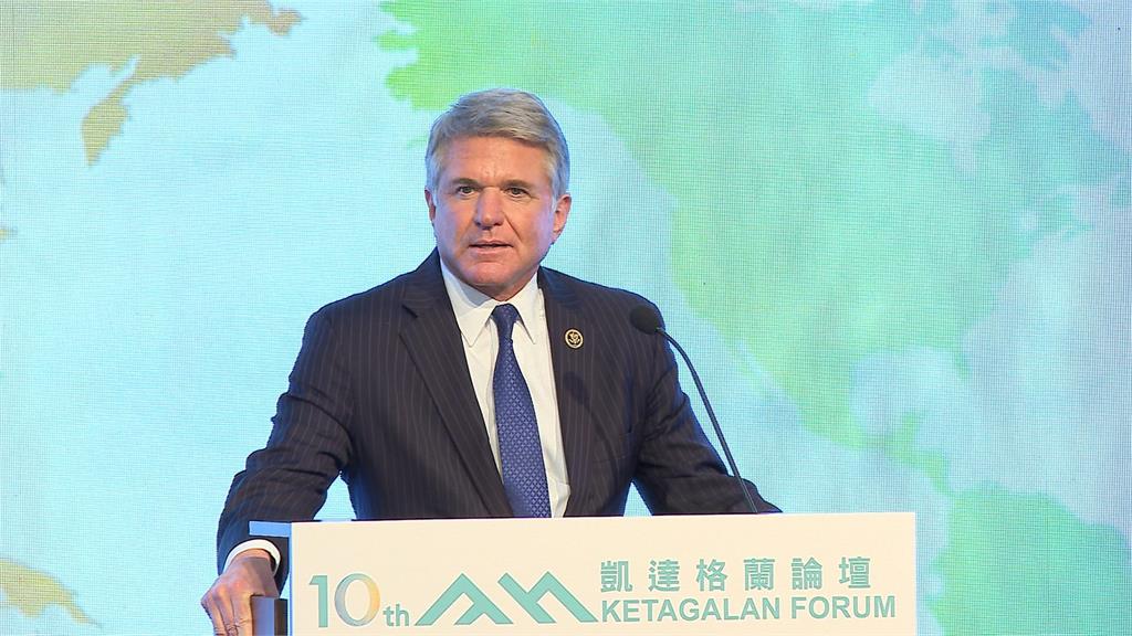 賴清德同台美眾院外委會榮譽主席　重申不接受統戰滲透