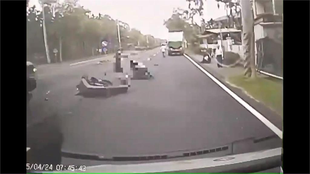 屏科大死亡車禍! 大學生騎車追撞轎車送醫不治