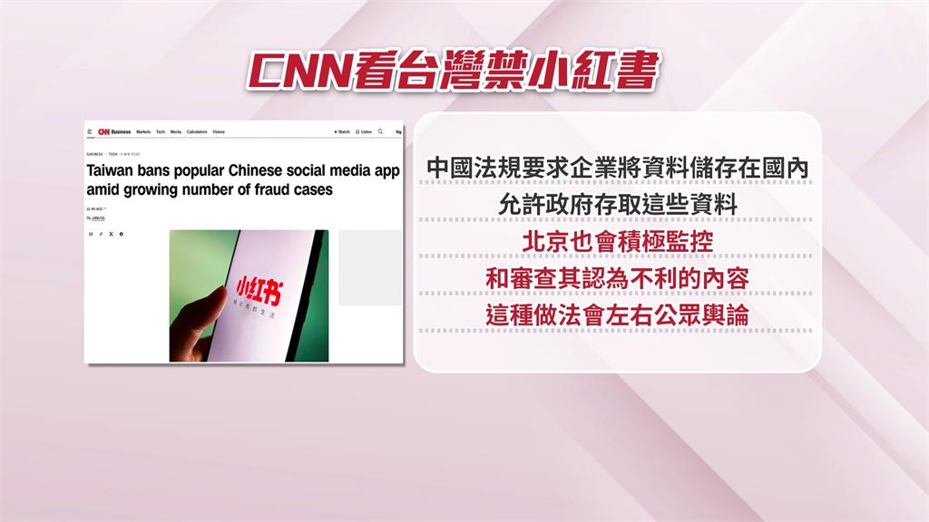小紅書遭禁一年　卓揆：詐騙頻傳且不理會我國政府要求
