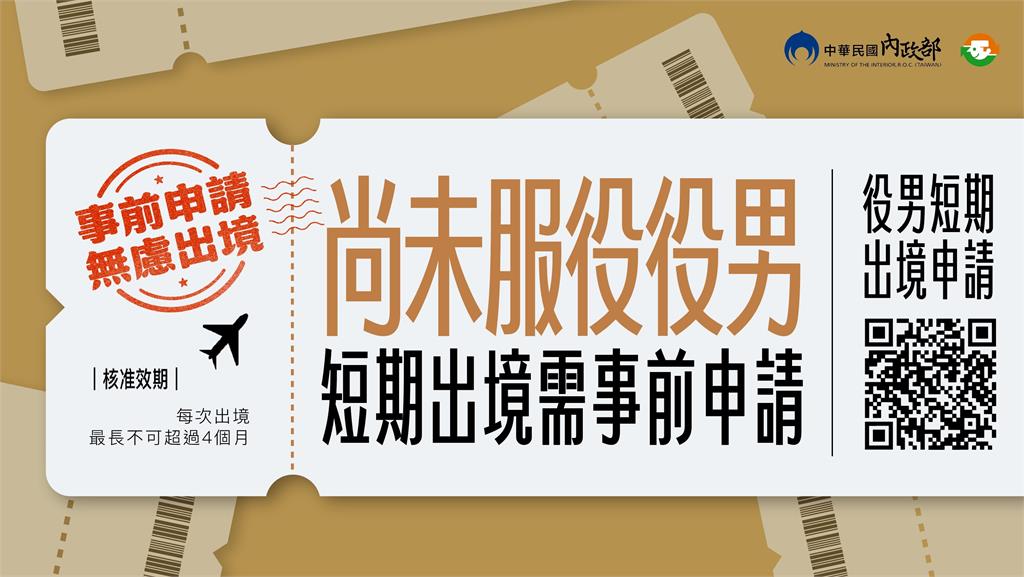 快新聞／暑假旅遊旺季到！役男出國前3天需取得核准