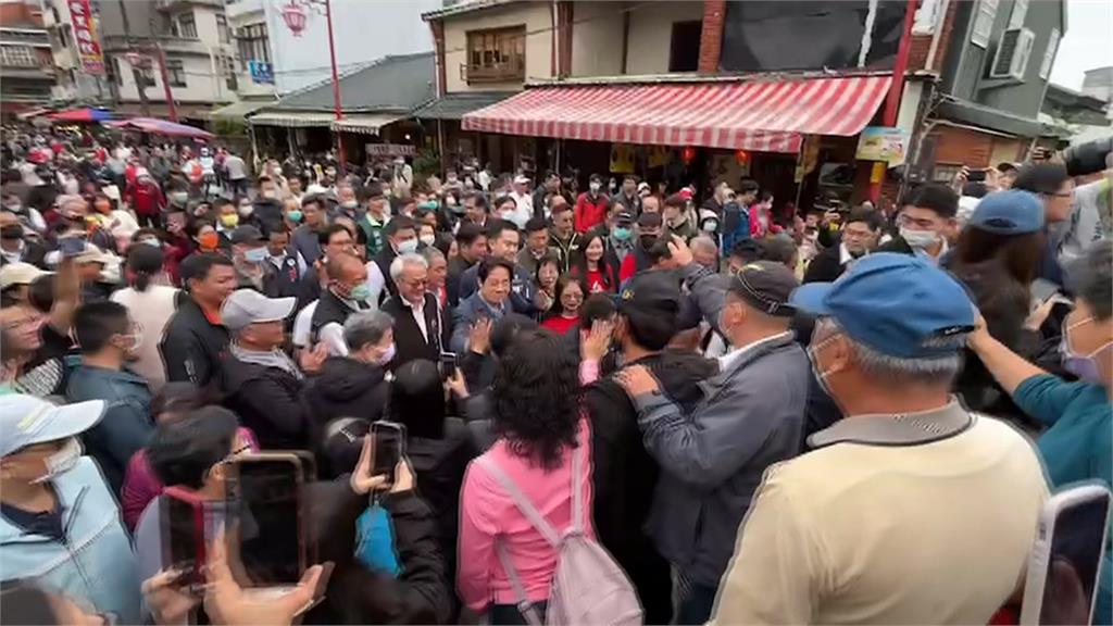 賴清德北埔慈天宮參香　全客語致詞獲滿堂彩
