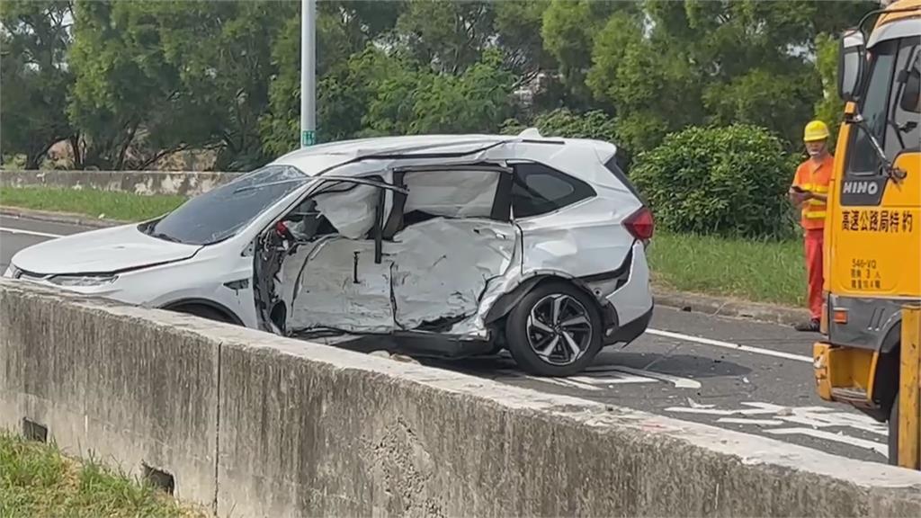 水上匝道死亡車禍 休旅車駕駛身亡 6歲女童輕傷與父天人永隔
