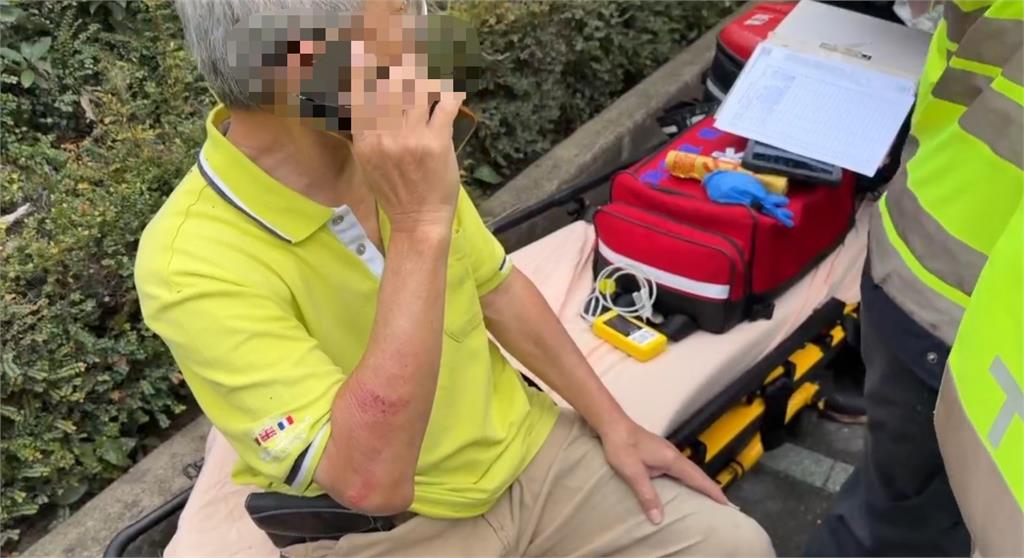 最新／台中攤商氣爆！疑桶裝瓦斯外洩　釀70歲男肢體擦傷