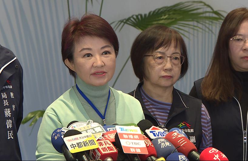 盧秀燕公校午餐免費遭諷「半套」　何欣純：若當選市長公立私通通免費