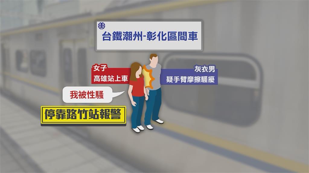 台鐵出現「電車癡漢」? 女乘客車上報案控遭性騷擾
