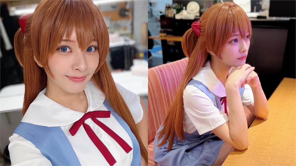 日女主播套戰袍「美到凍未條」!化身真人版「明日香」惹粉絲暴動:一模一樣