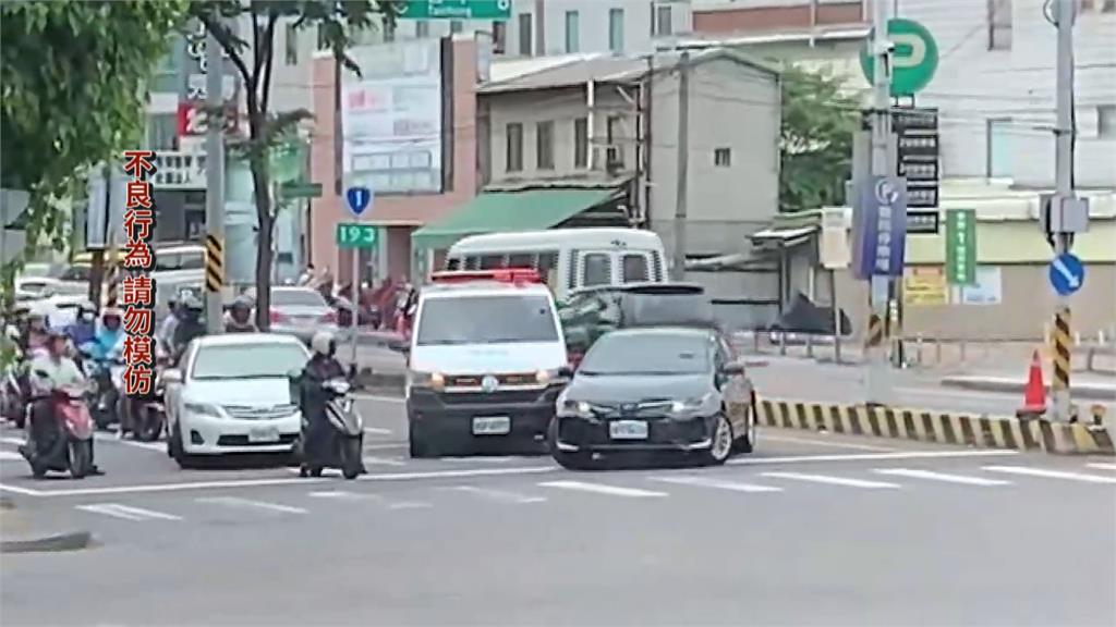 擋救護車駕駛是「她」! 供稱:太緊張、不是故意