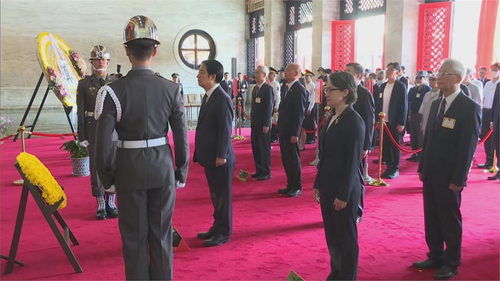 快新聞/九三軍人節赴忠烈祠!賴清德主持秋祭大典 與遺族代表握手致意