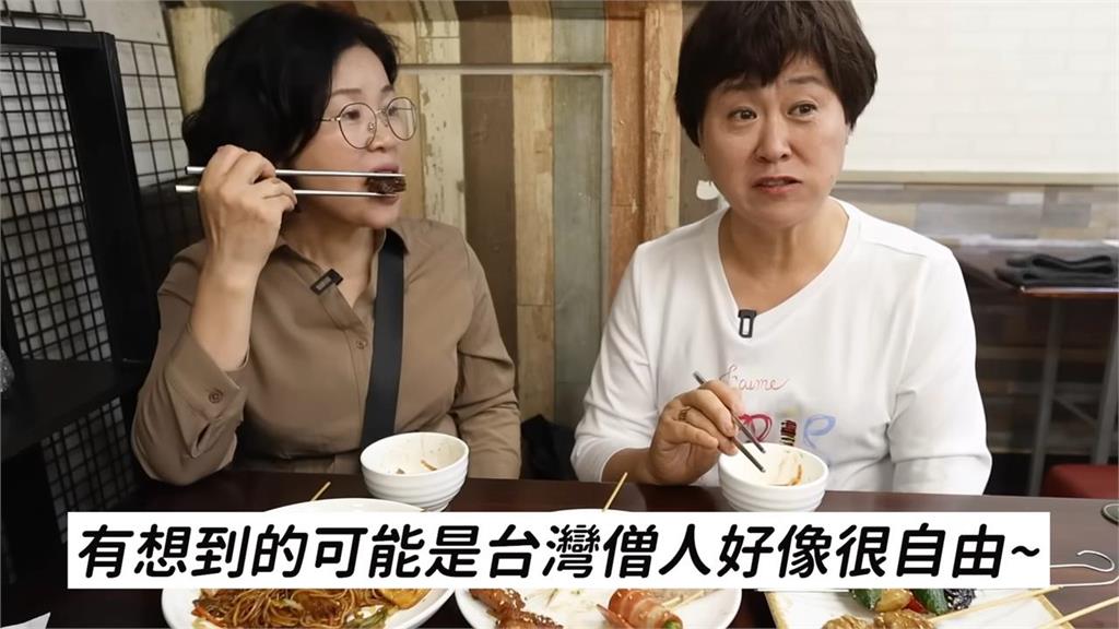 南韓大媽無肉不歡！初嚐「台灣素食」後超驚豔　連問：這不是肉嗎？